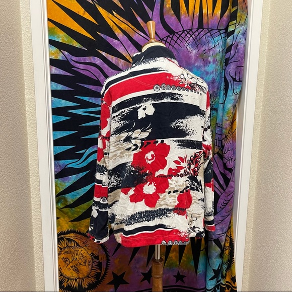 π Lovely flower artistic modern jacket - Picture 6 of 11